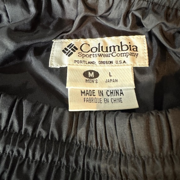 Columbia Men's Nylon Snow Pants Black Lined Outdoors  Men's Size Large - Picture 3 of 12